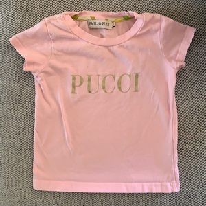 Emilio Pucci toddler T shirt 3t